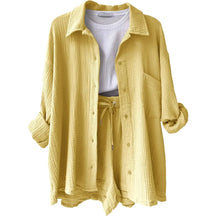 Conjunto Feminino Camisa Longa e Shorts - Loja Luniva