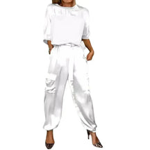 Conjunto Feminino de Cetim Liso - Loja Luniva