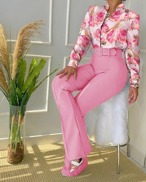 Conjunto Feminino Floral - Loja Luniva