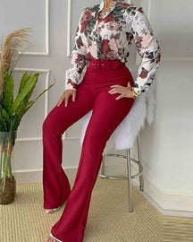 Conjunto Feminino Floral - Loja Luniva