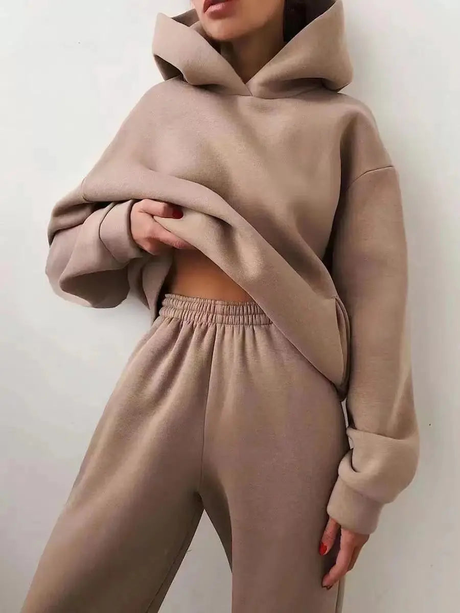 Conjunto Moletom Feminino De Frio - Loja Luniva