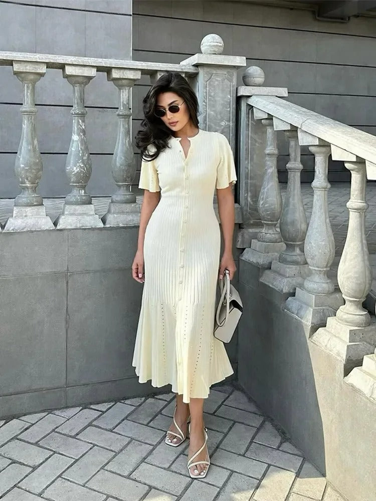 Vestido Longo Ilze - Loja Luniva