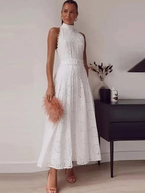 Vestido Bordado Inês - Loja Luniva
