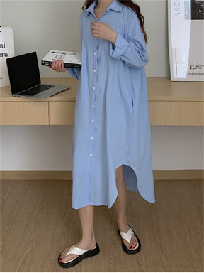 Vestido Chemise Longo - Loja Luniva