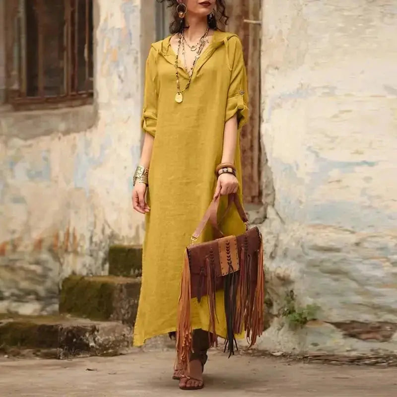 Vestido com Capuz - Donna - Loja Luniva