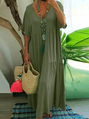 Vestido de Linho Leonita - Loja Luniva