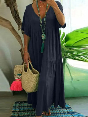 Vestido de Linho Leonita - Loja Luniva
