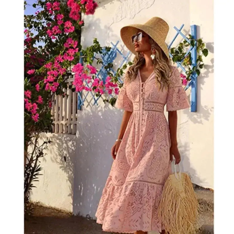 Vestido de Renda Abby - Loja Luniva
