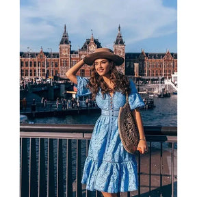 Vestido de Renda Abby - Loja Luniva