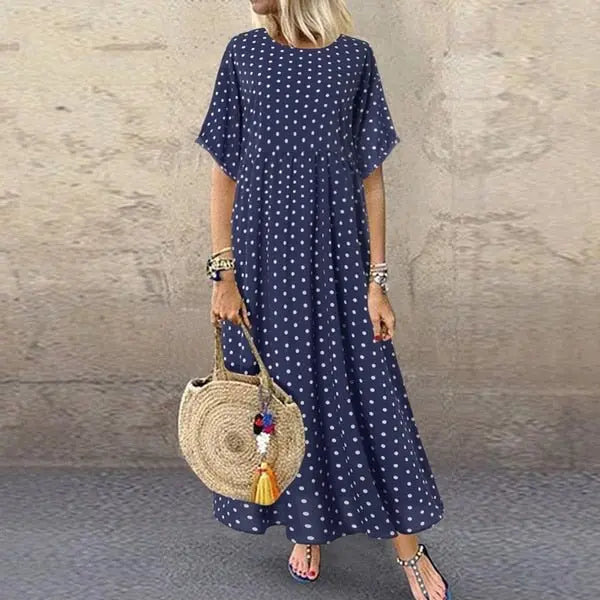Vestido Estampado Vintage - Libi - Loja Luniva