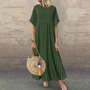 Vestido Estampado Vintage - Libi - Loja Luniva