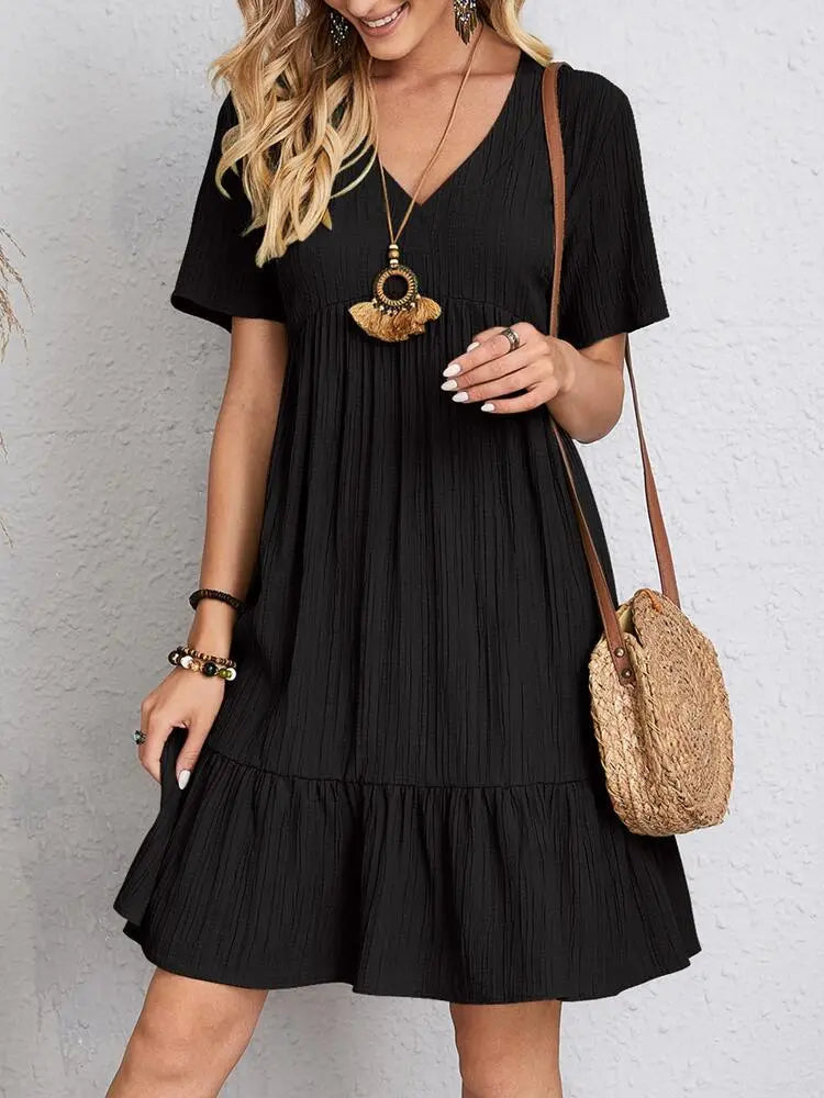 Vestido Evasê Isa - Loja Luniva