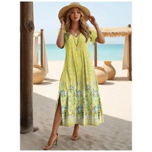 Vestido Feminino Casual Floral Quênia - Loja Luniva