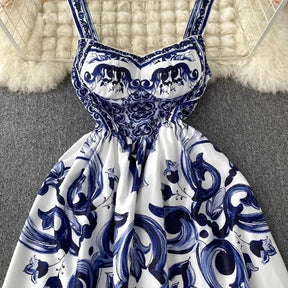 Vestido Feminino com Alça Spaghetti Fabienne - Loja Luniva