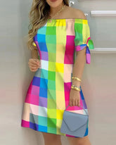 Vestido Feminino Curto Estampado Ondina - Loja Luniva