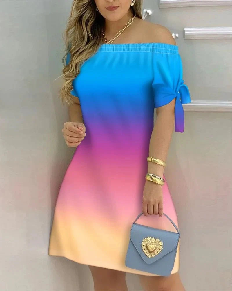 Vestido Feminino Curto Estampado Ondina - Loja Luniva