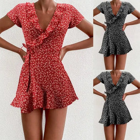 Vestido Feminino Curto Floral - Loja Luniva