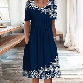 Vestido Feminino Estampado Elvira - Loja Luniva
