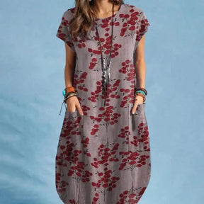Vestido Feminino Estampado Nayane - Loja Luniva