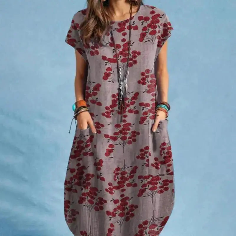 Vestido Feminino Estampado Nayane - Loja Luniva
