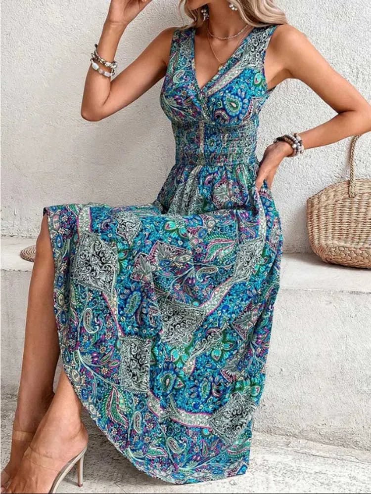 Vestido Feminino Estampado Pâmela - Loja Luniva