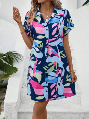Vestido Feminino Estampado Quirina - Loja Luniva