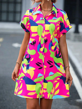 Vestido Feminino Estampado Quirina - Loja Luniva
