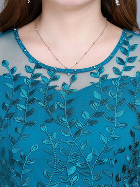 Vestido Feminino Floral em Chiffon - Loja Luniva