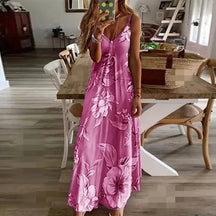 Vestido Feminino Floral Evelinne - Loja Luniva