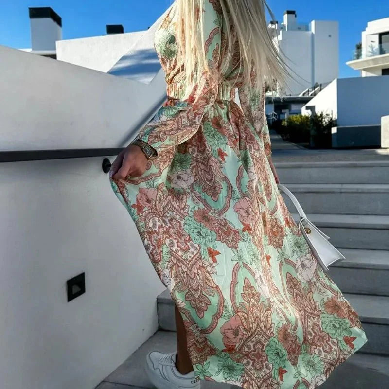 Vestido Feminino Floral Lydia - Loja Luniva