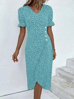 Vestido Feminino Floral Odete - Loja Luniva