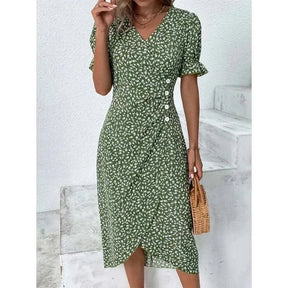 Vestido Feminino Floral Odete - Loja Luniva