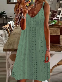 Vestido Feminino Gola V Dione - Loja Luniva