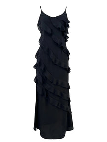 Vestido Feminino Longo de Chiffon Hilde - Loja Luniva