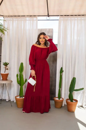 Vestido Feminino Manga Longa Emília - Loja Luniva