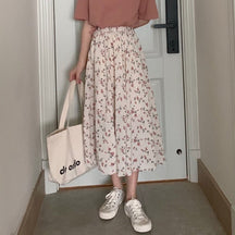 Vestido Feminino Midi Floral - Loja Luniva