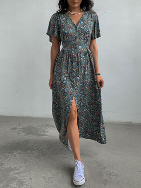 Vestido Floral Carlopi - Loja Luniva
