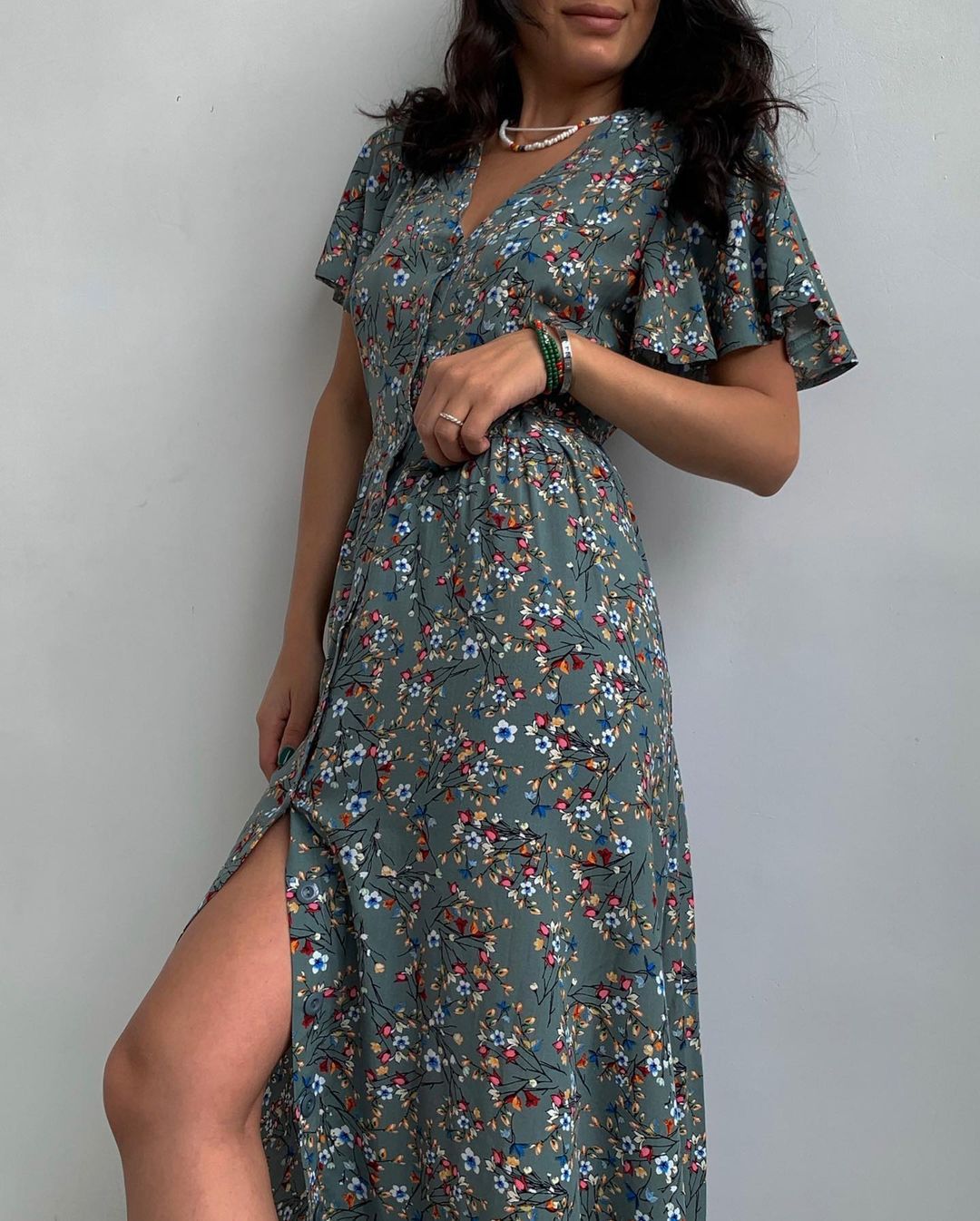 Vestido Floral Carlopi - Loja Luniva
