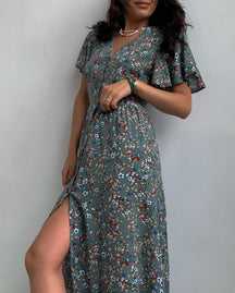 Vestido Floral Carlopi - Loja Luniva