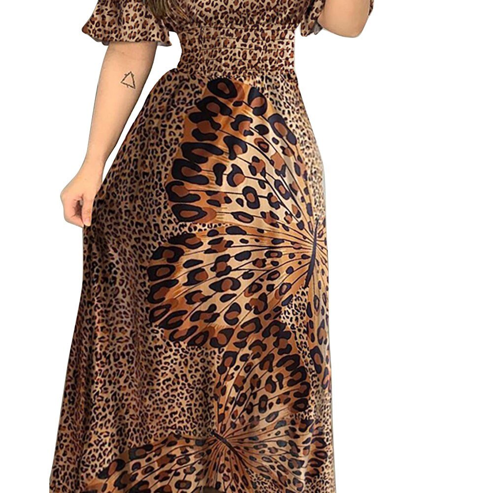 Vestido Longo Borboleta - Loja Luniva
