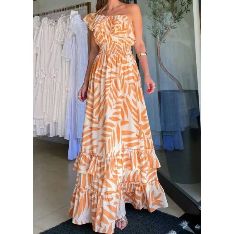 Vestido Longo Feminino Floral Kevillyn - Loja Luniva