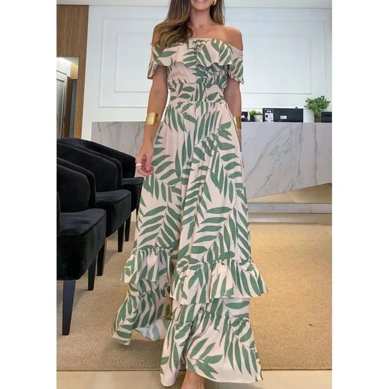 Vestido Longo Feminino Floral Kevillyn - Loja Luniva
