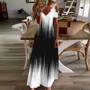 Vestido Longo Floral - Lidi - Loja Luniva