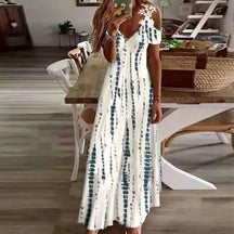 Vestido Longo Floral - Lidi - Loja Luniva