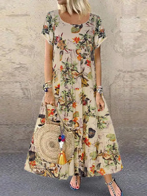Vestido Longo Vintage - Loja Luniva