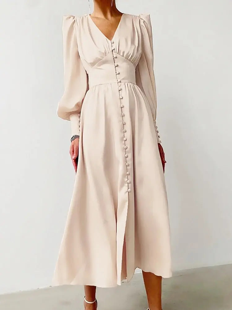 Vestido Midi de Festa - Loja Luniva