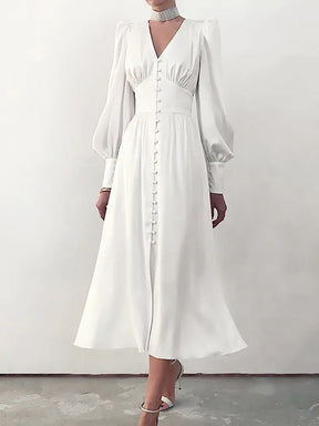 Vestido Midi de Festa - Loja Luniva