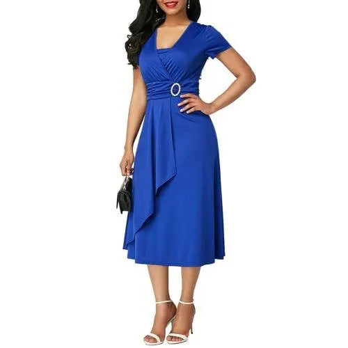 Vestido Midi Lia - Loja Luniva