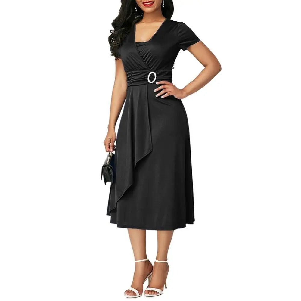 Vestido Midi Lia - Loja Luniva